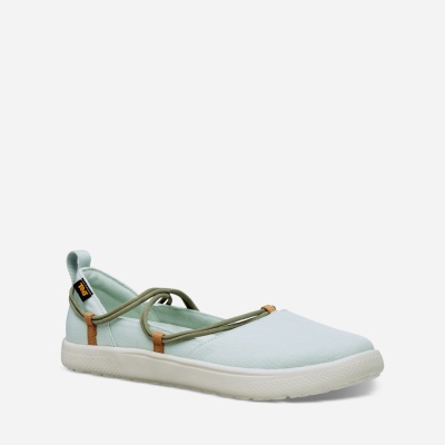 Dámské Slip On Teva Voya Infinity MJ Mátově Zelená / Olivy Zelené - CZ936167